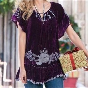 Sundance Just Divine Tunic Blouse - Size M